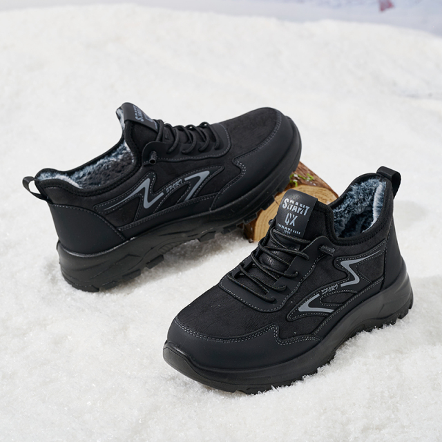 Men's Lightweight Insulated Boots for Fall / Winter Wholesale Comfort Casual Lightweight Warmth Insulated Lined Sneaker for Men