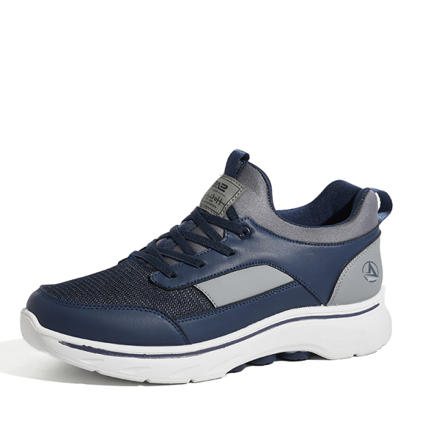 BAIRUILUN Men Breathable Summer Mesh Shoes Wholesale High Quality Flat Comfortable Non-slip Soft Sole Walking Skateboard Shoes