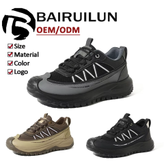 BAIRUILUN Hot Sale High Quality Breathable Outdoor Hiking Sports Sneakers Spring Summer Autumn Light Weight Flat Shoes