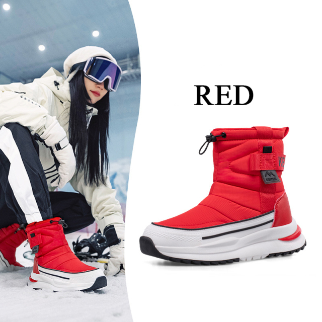 Fashionable Anti-slip Winter Snow Skiing Boots Women's New Style Warm Wear-resistant Sport Winter Boots for Women