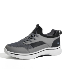 BAIRUILUN Men Breathable Summer Mesh Shoes Wholesale High Quality Flat Comfortable Non-slip Soft Sole Walking Skateboard Shoes