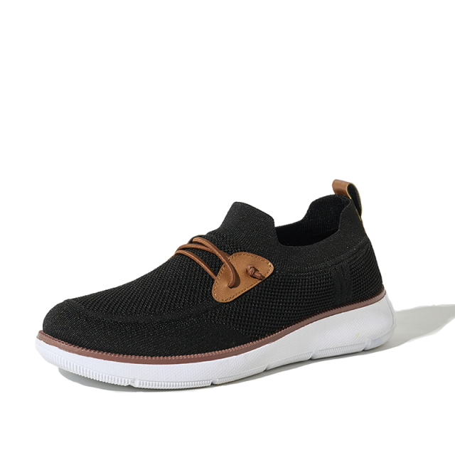 Support OEM Customization Men's Mesh Casual Shoes Wide Toe Men's Shoes Outdoor Walking Style Wholesale Sneakers for Men