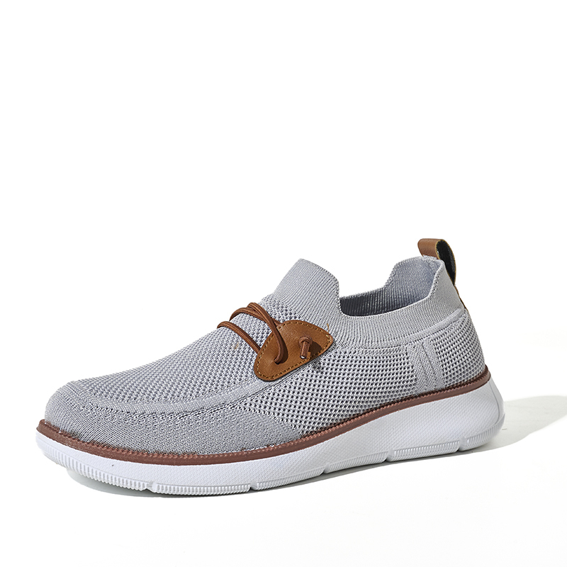 Support OEM Customization Men's Mesh Casual Shoes Wide Toe Men's Shoes Outdoor Walking Style Wholesale Sneakers for Men