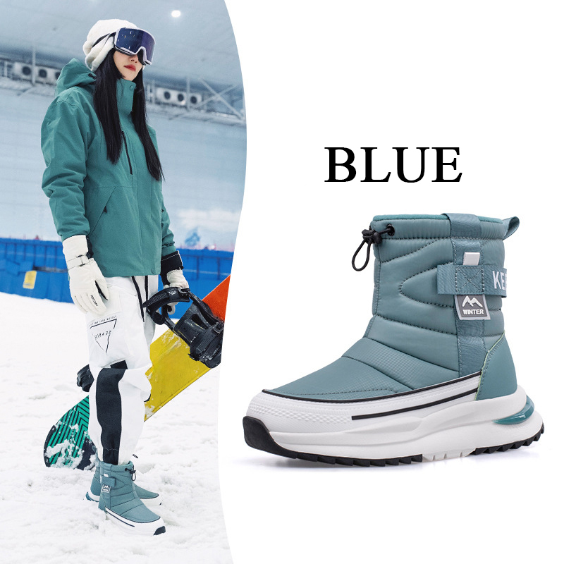 Fashionable Anti-slip Winter Snow Skiing Boots Women's New Style Warm Wear-resistant Sport Winter Boots for Women