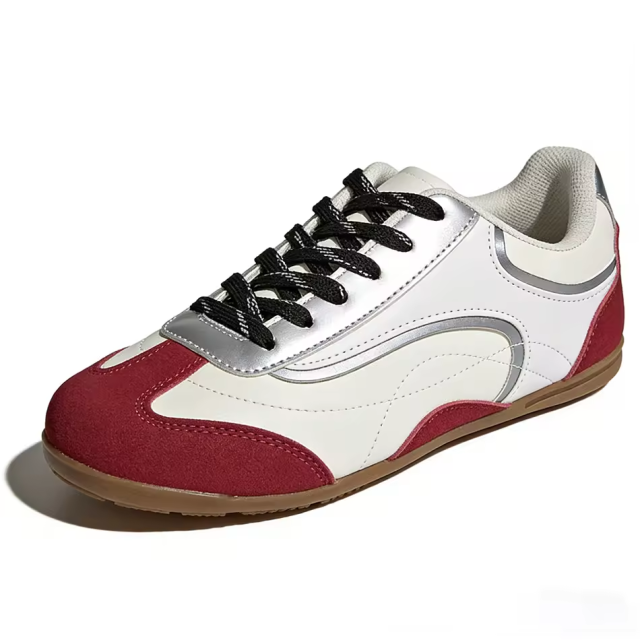 Factory Direct Wholesale Custom Women's Retro Casual Sneakers Unisex Anti-Slip Microfiber Leather Trainers Classic GAT Design