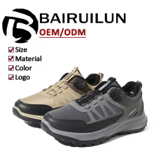 BAIRUILUN Custom New Low Cut Winter Shoes Comfortable Fashion Outdoor Men Walking Style Easy Wear Causal Winter Boots