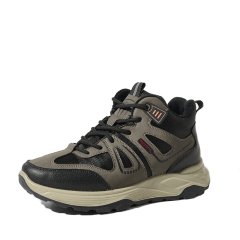 BAIRUILUN Men's Large Size Casual Sports Outdoor Hiking Boots Shoes Lightweight Comfortable Outdoor Shoes for Winter Sports