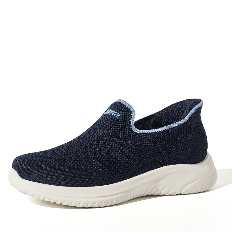 OEM ODM Trendy Women's Casual Spring Autumn Sporty Style Slip-On Comfortable Soft Mesh Running Couples Casual Walking Shoes
