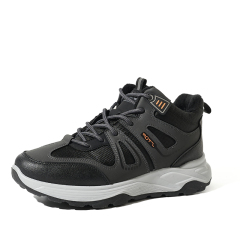 BAIRUILUN Men's Large Size Casual Sports Outdoor Hiking Boots Shoes Lightweight Comfortable Outdoor Shoes for Winter Sports