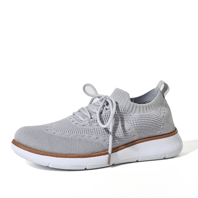 New Casual Design Breathable All Match Sports Men Shoes Soft PVC Outsole Lightweight Comfortable Men Casual Shoes