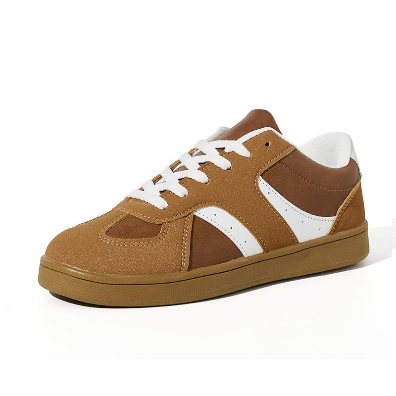 Bairuilun Women's Retro Fashion Sneakers Classic Casual Walking Shoes Breathable Fashion Trend Non Slip Comfort Skate Shoes