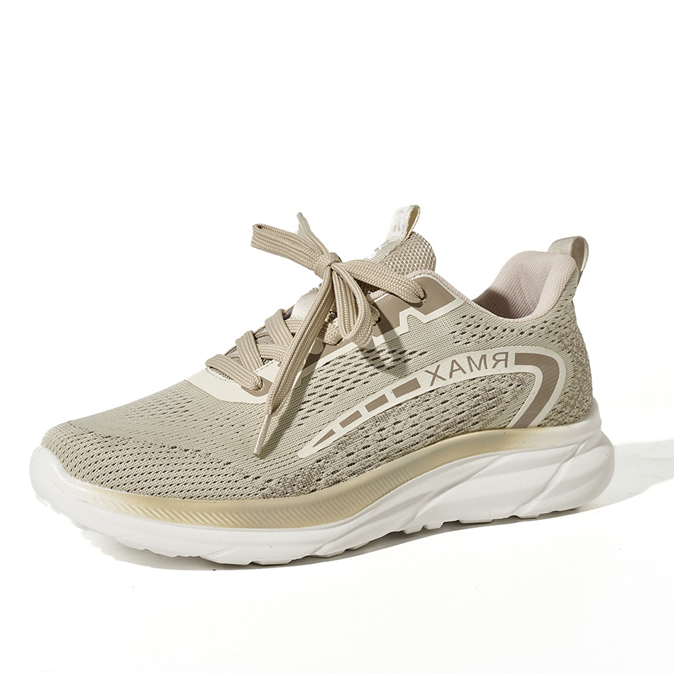 Breathable Mesh Men's Casual Shoes for Spring Summer Lightweight Platform Running Sneakers for Daily Wear & Light Sports