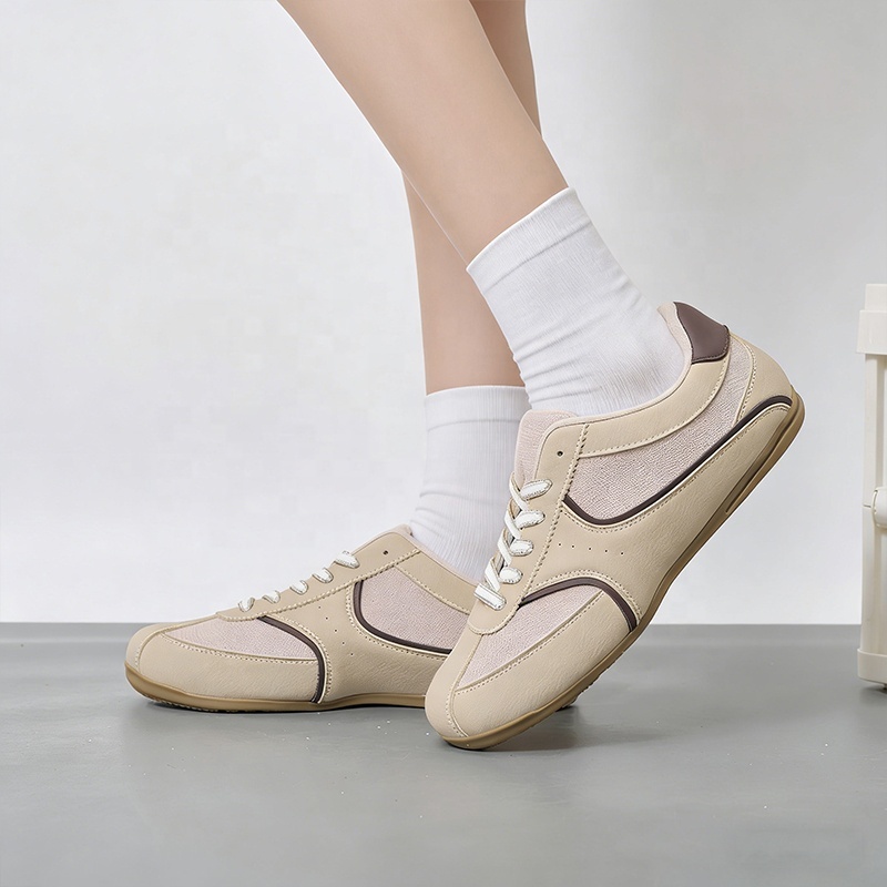 Wholesale High-Quality Breathable Vintage Casual Shoes Women Lightweight Retro Sneakers OEM Classic Tennis Sneakers for Women