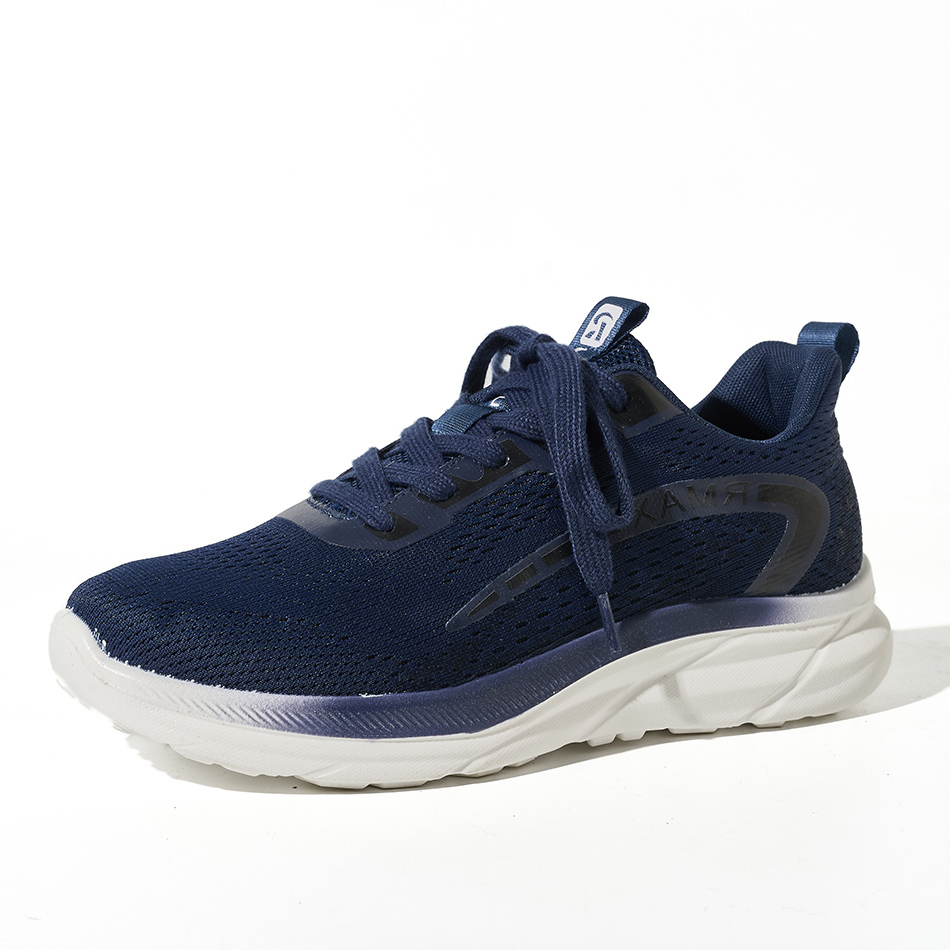 Breathable Mesh Men's Casual Shoes for Spring Summer Lightweight Platform Running Sneakers for Daily Wear & Light Sports