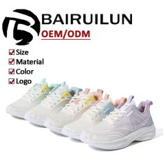 Bairuilun Women's Retro Low Top Outdoor Non-Slip Travel Board Shoes Breathable Versatile Breathable Casual Walking Shoes
