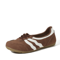 Bairuilun Women's Casual and Fashion Shoes Women Autumn New Style Breathable Soft with Thick Soled Anti-Slippery Hard-Wearing