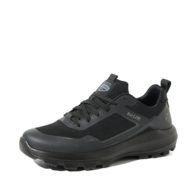 Factory Direct Wholesale Men's Breathable Mesh Sneaker Shoes Anti-Slip Outdoor Walking Trail Shoes for Travel and Hiking