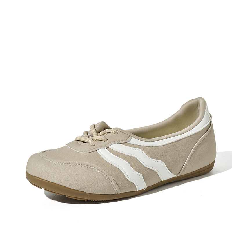 Bairuilun Women's Casual and Fashion Shoes Women Autumn New Style Breathable Soft with Thick Soled Anti-Slippery Hard-Wearing