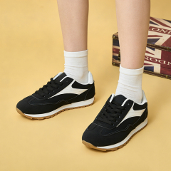 Bairuilun Spring and Autumn New Fashion Thick Sole Board Casual Shoes Fashion Casual Large Size Women's Board Shoes