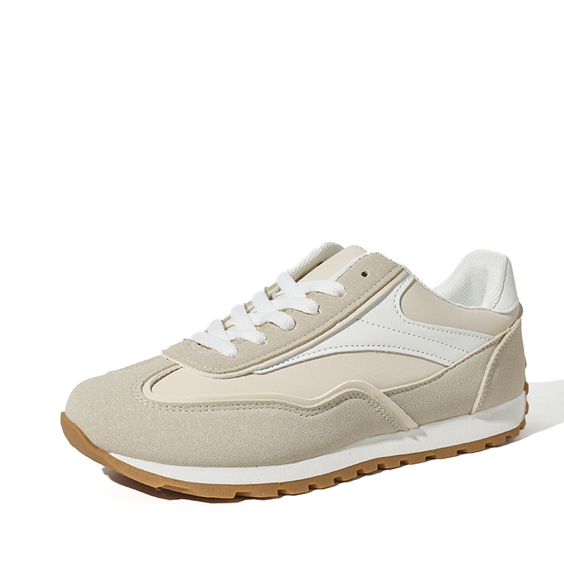 Bairuilun Spring and Autumn New Fashion Thick Sole Board Casual Shoes Fashion Casual Large Size Women's Board Shoes