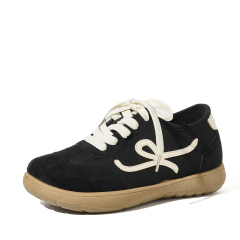 Bairuilun Women's Retro Low Top Outdoor Non-Slip Travel Board Shoes Breathable Versatile Breathable Casual Walking Shoes