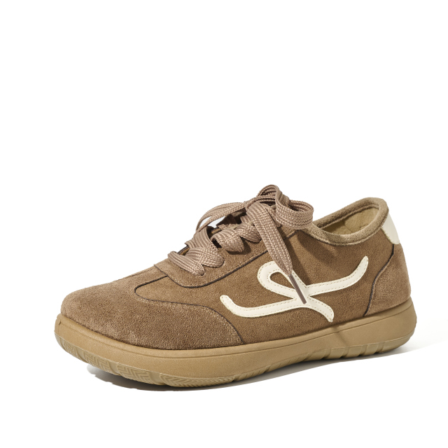 Bairuilun Women's Retro Low Top Outdoor Non-Slip Travel Board Shoes Breathable Versatile Breathable Casual Walking Shoes