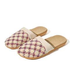 Custom Breathable Upper Indoor Healthy Linen Slippers Wholesale Casual Couples Light Home Linen Slippers