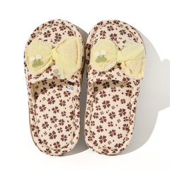 BAIRUILUN Warm Fashion Indoor Kids Slippers Cute Cat Non-Slip Household Slippers Children Home Cotton Slippers