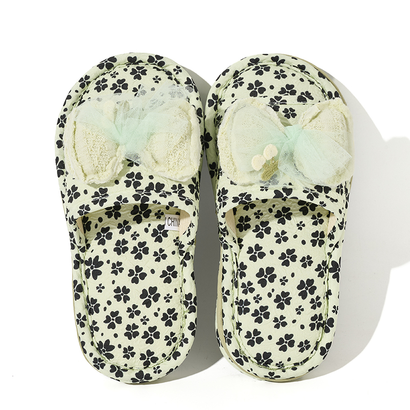 BAIRUILUN Custom Fashion Triple-Layer Kids Cute Slippers Big Bow Breathable Casual Style Children Slippers