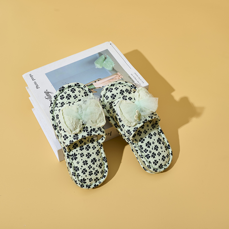 BAIRUILUN Custom Fashion Triple-Layer Kids Cute Slippers Big Bow Breathable Casual Style Children Slippers