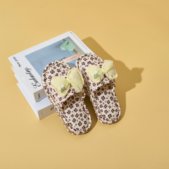 BAIRUILUN Warm Fashion Indoor Kids Slippers Cute Cat Non-Slip Household Slippers Children Home Cotton Slippers