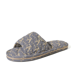 Lady's Fashion Indoor Open Toe Cloth Slippers Custom Light Soft Sole Non-Slip Silence Floor Slippers