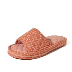 Ultralight Soft Fabric Cloth Sole Wooden Floor Slippers Men and Women Summer Mute Indoor Florals Soft Slippers