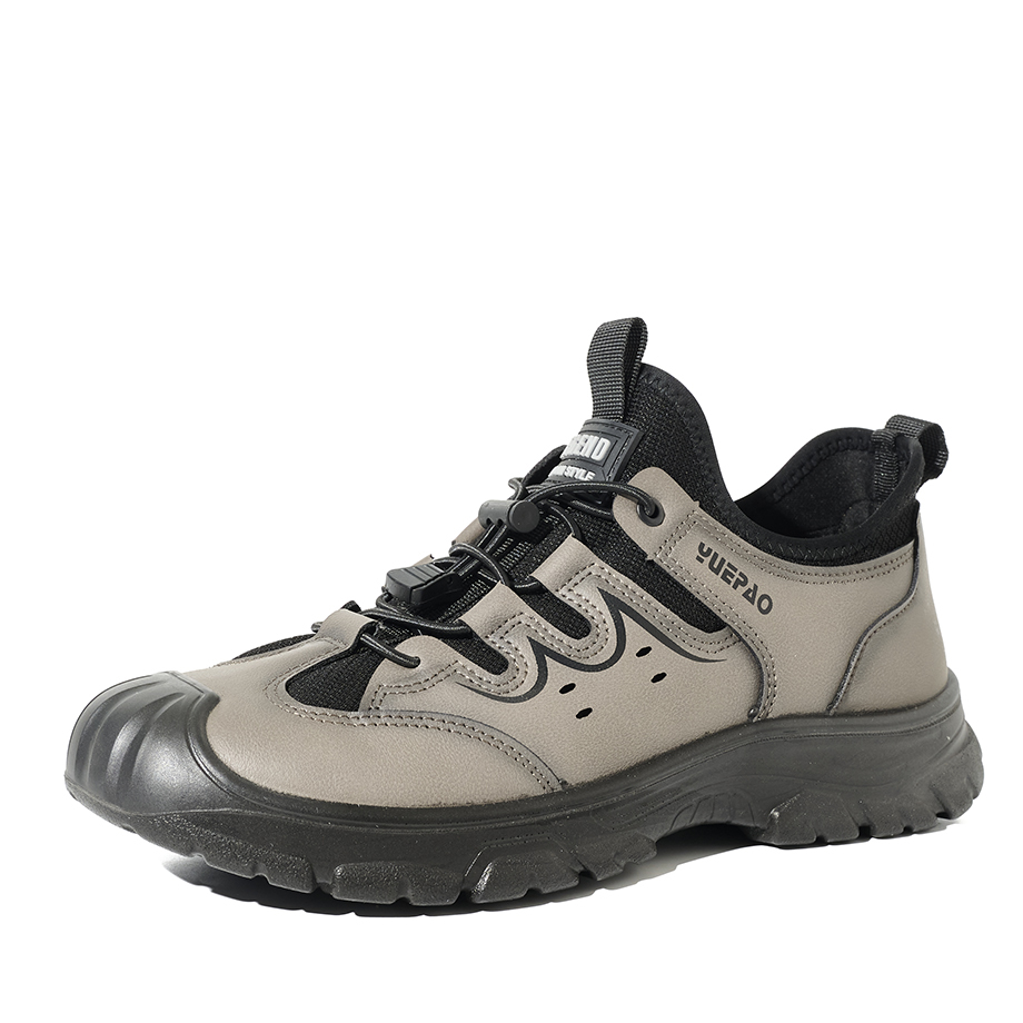Bairuilun Men's Breathable Hiking Shoes High-Quality Lightweight Slip-Resistant Shoes for Outdoor Walking & Mountaineering