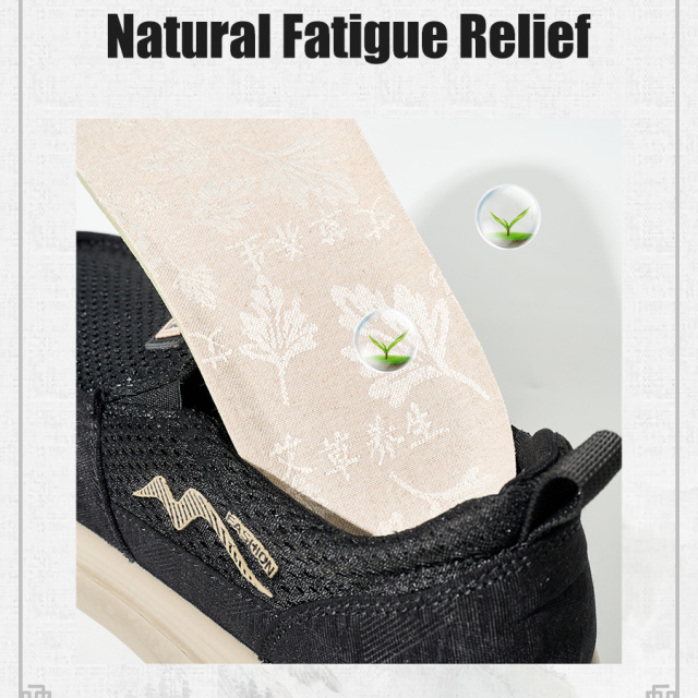 Bairuilun Men's Slip-On Commuting OEM Accepted Casual Shoes Soft Sole Breathable Mesh Lightweight Walking Shoes