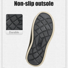 Bairuilun Men's Slip-On Commuting OEM Accepted Casual Shoes Soft Sole Breathable Mesh Lightweight Walking Shoes