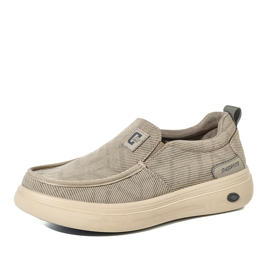 Bairuilun Men's Fashionable Breathable Mesh Cushioning  Slip-On Walking Shoes for Spring Summer Autumn Winter Casual Loafers
