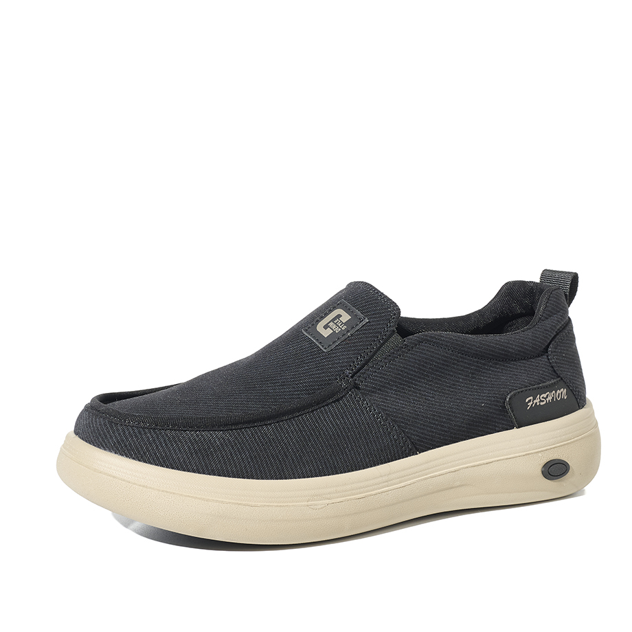 Bairuilun Men's Fashionable Breathable Mesh Cushioning  Slip-On Walking Shoes for Spring Summer Autumn Winter Casual Loafers