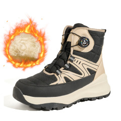 Women Winter Snow Boots Fur Lined Warm Waterproof Anti Slip Outdoor Ankle Booties Cozy Casual Fashion Footwear