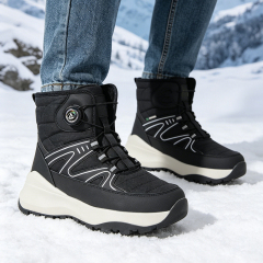 Women Winter Snow Boots Fur Lined Warm Waterproof Anti Slip Outdoor Ankle Booties Cozy Casual Fashion Footwear