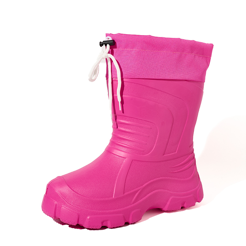 Lightweight EVA Shell Snow Boots Women Warm Removable Faux Fur Interior Waterproof Winter Outdoor Rain Booties Bulk Price
