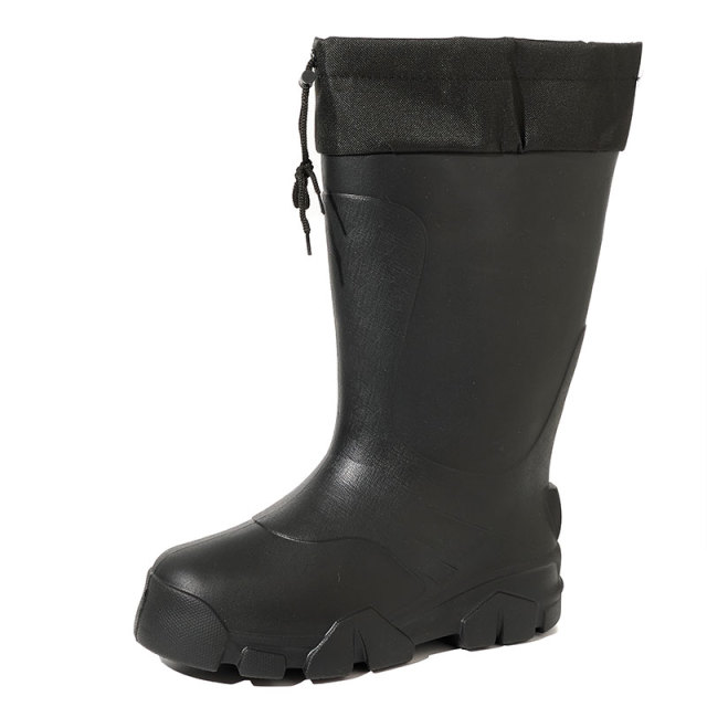 Durable Waterproof EVA Snow Boots Removable Plush Lining Washable Thermal Sock Winter Outdoor Walking Shoes Factory