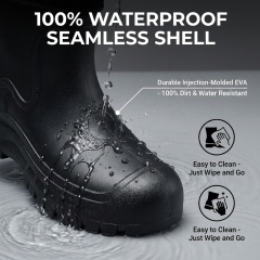 Waterproof EVA Pac Boots Women Removable Plush Washable Lining Warm Winter Outdoor Snow Hiking Shoes Cold Weather Footwear OEM