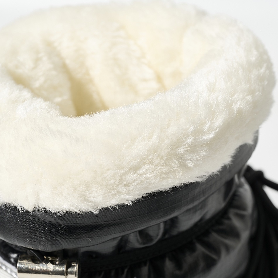 High-quality Waterproof Snow Boots with Nylon Thermal Insulation Anti-Slip TPR Sole OEM/ODM Customizable with Bulk Discount