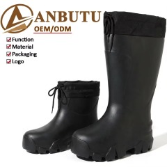 Waterproof EVA Shell Snow Boots -45C Rated Extreme Cold Warmth Removable Wool Lining Outdoor Fishing Hunting Shoes Factory