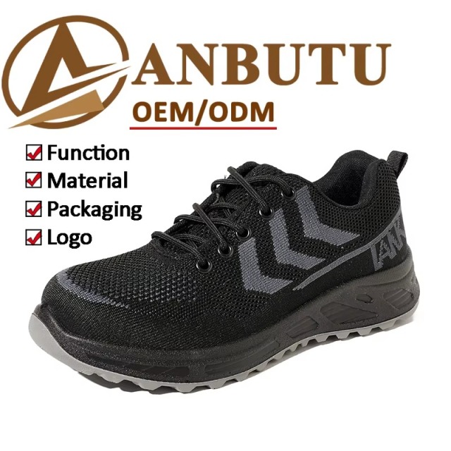 Hot Selling Mens Safety Shoes Steel Toe Anti Puncture Insulation 6KV Mesh Upper Kevlar Midsole Work Shoes Size 35-46