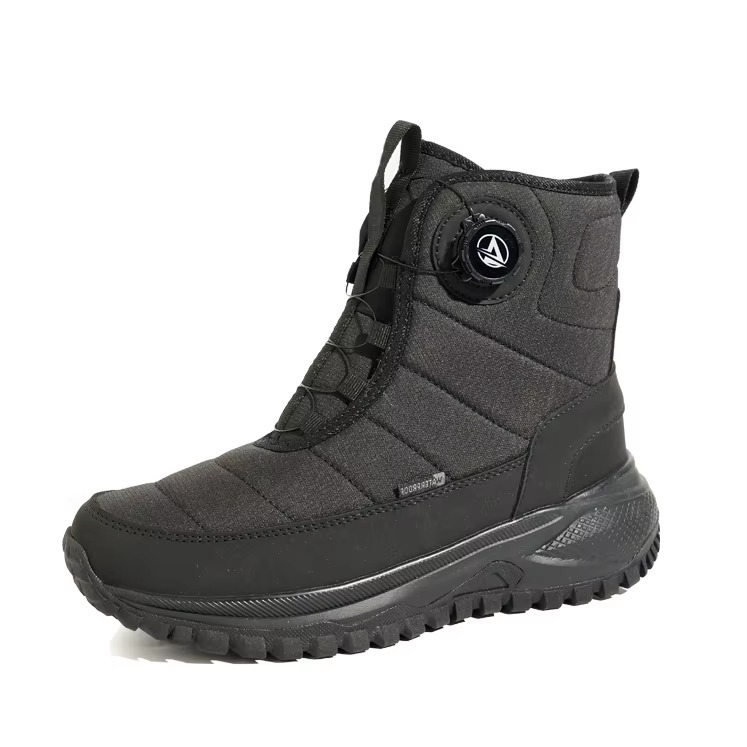 Wholesale Dial Lacing Winter Boots Unisex Waterproof Cozy Warm Cloud-Like Cushioning Anti Slip Outdoor Snow Shoes