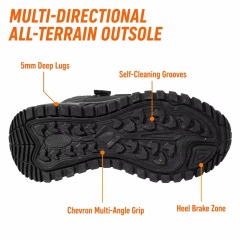 Wholesale Dial Lacing Winter Boots Unisex Waterproof Cozy Warm Cloud-Like Cushioning Anti Slip Outdoor Snow Shoes