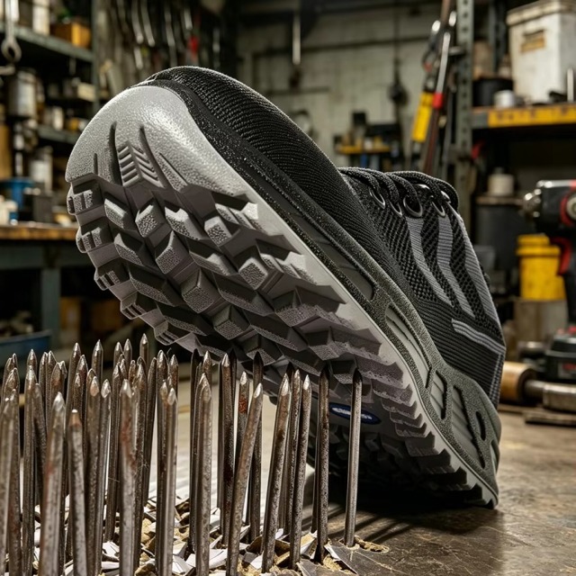 Hot Selling Mens Safety Shoes Steel Toe Anti Puncture Insulation 6KV Mesh Upper Kevlar Midsole Work Shoes Size 35-46