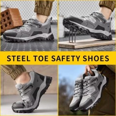 10KV Insulation Safety Shoes Steel Toe Anti-Smash PU Midsole Rubber Sole Mesh Upper for Electric & Factory Work